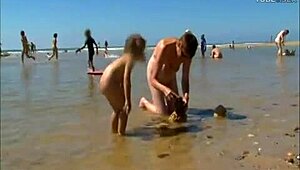 Unprotected nudist sex from XXX Tube
